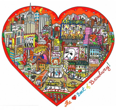 Broadway Pop Art by Charles Fazzino