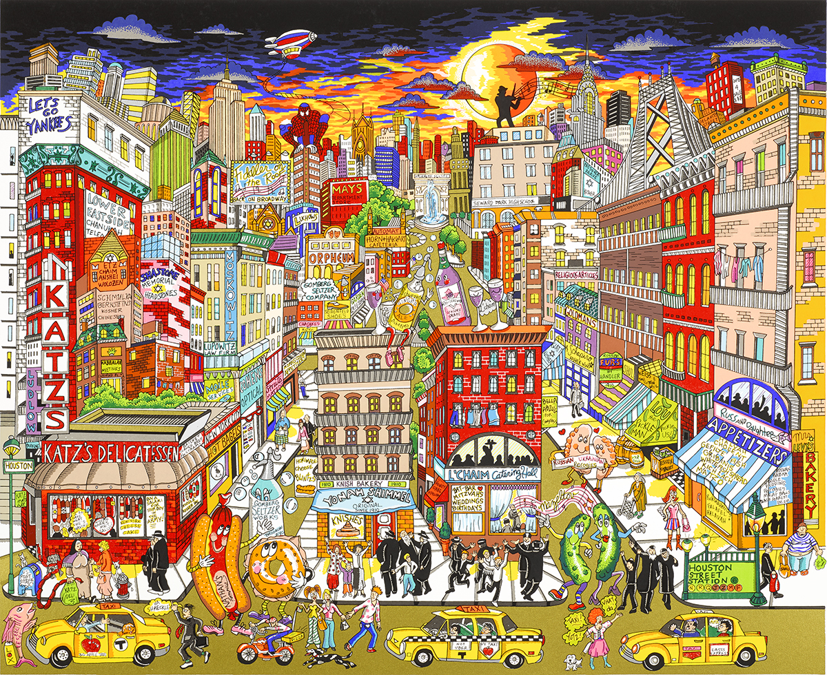 Lower East Side NYC Art, Artwork, Cityscape | Fazzino