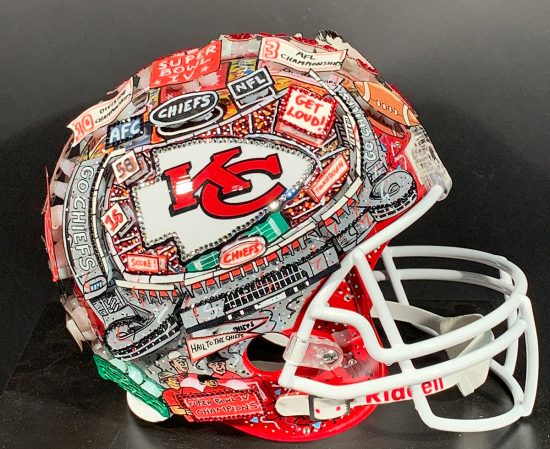 FANMATS 19948 Zerbino In Gomma Kansas City Chiefs - Antiscivolo, Colori Della Squadra, Per Interni/Esterni