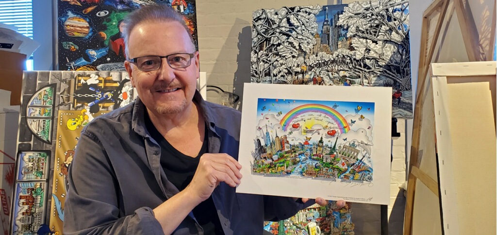 Charles Fazzino Releases 3D Art Edition to Benefit COVID Relief