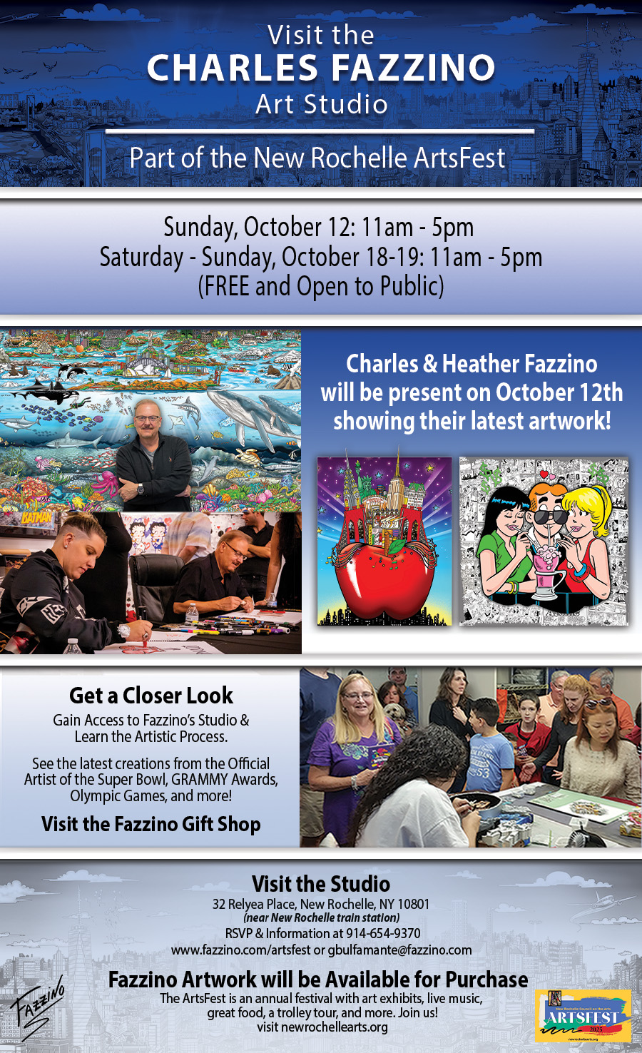 Flyer for ArtsFest