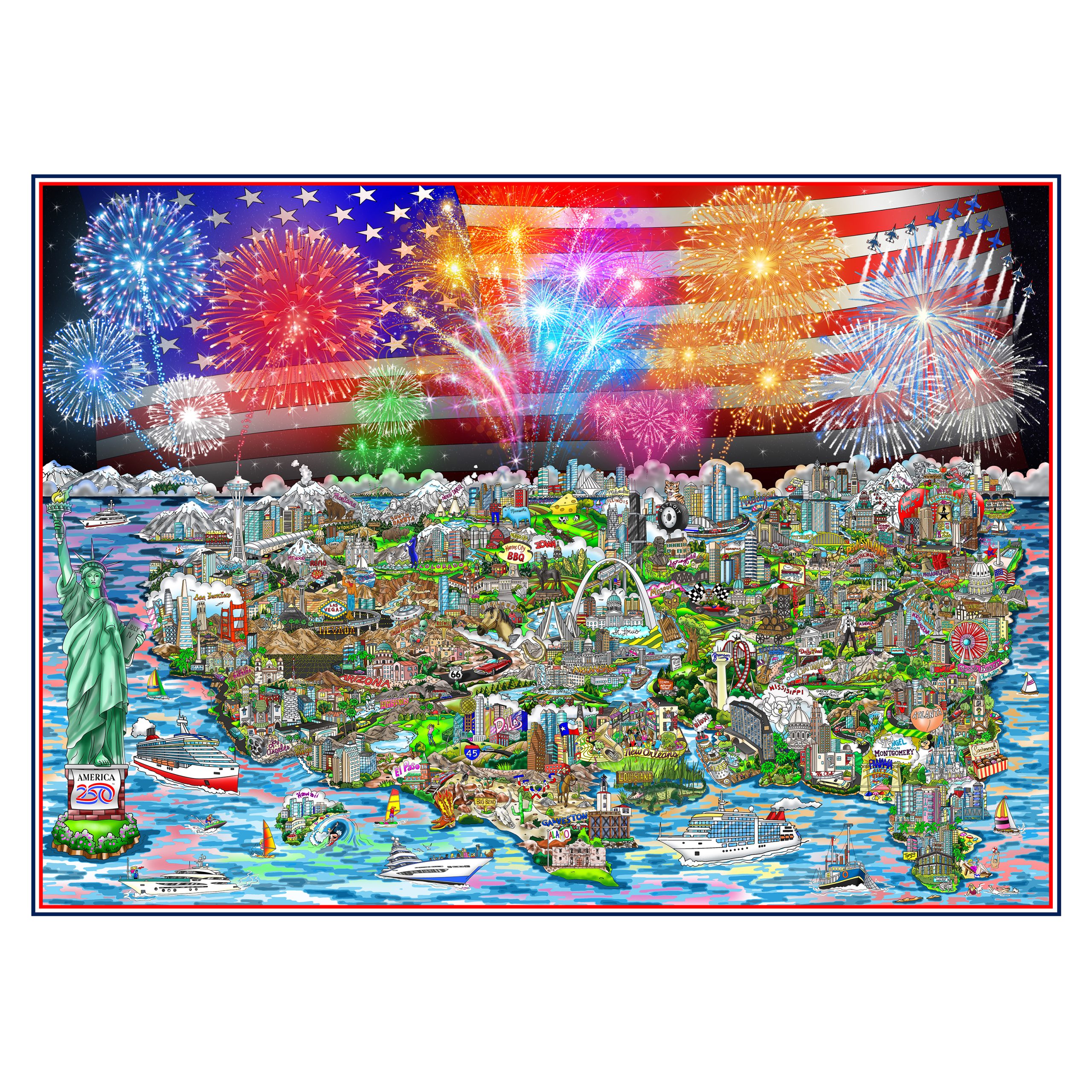 America250 3D LIMITED EDITION FINE ART